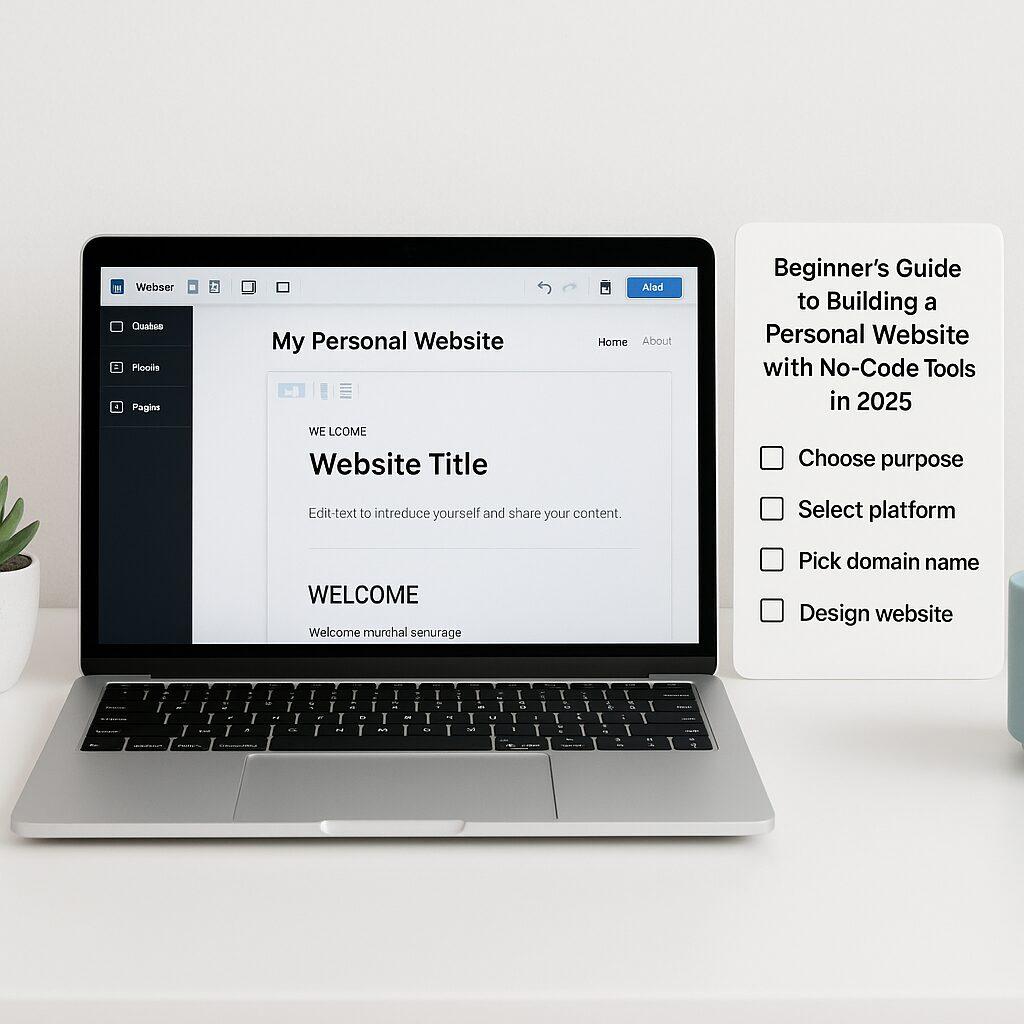 modern workspace with no code tools